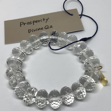 Light of Ashtar　ディバインクォーツブレスレット　”Prosperity”