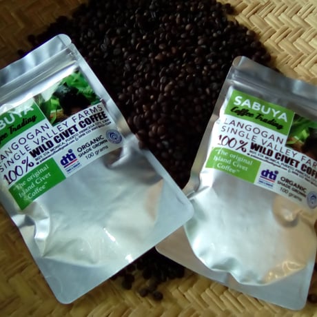 パラワン産 １００％ WILD CIVET COFFEE （１００グラム・焙煎豆）