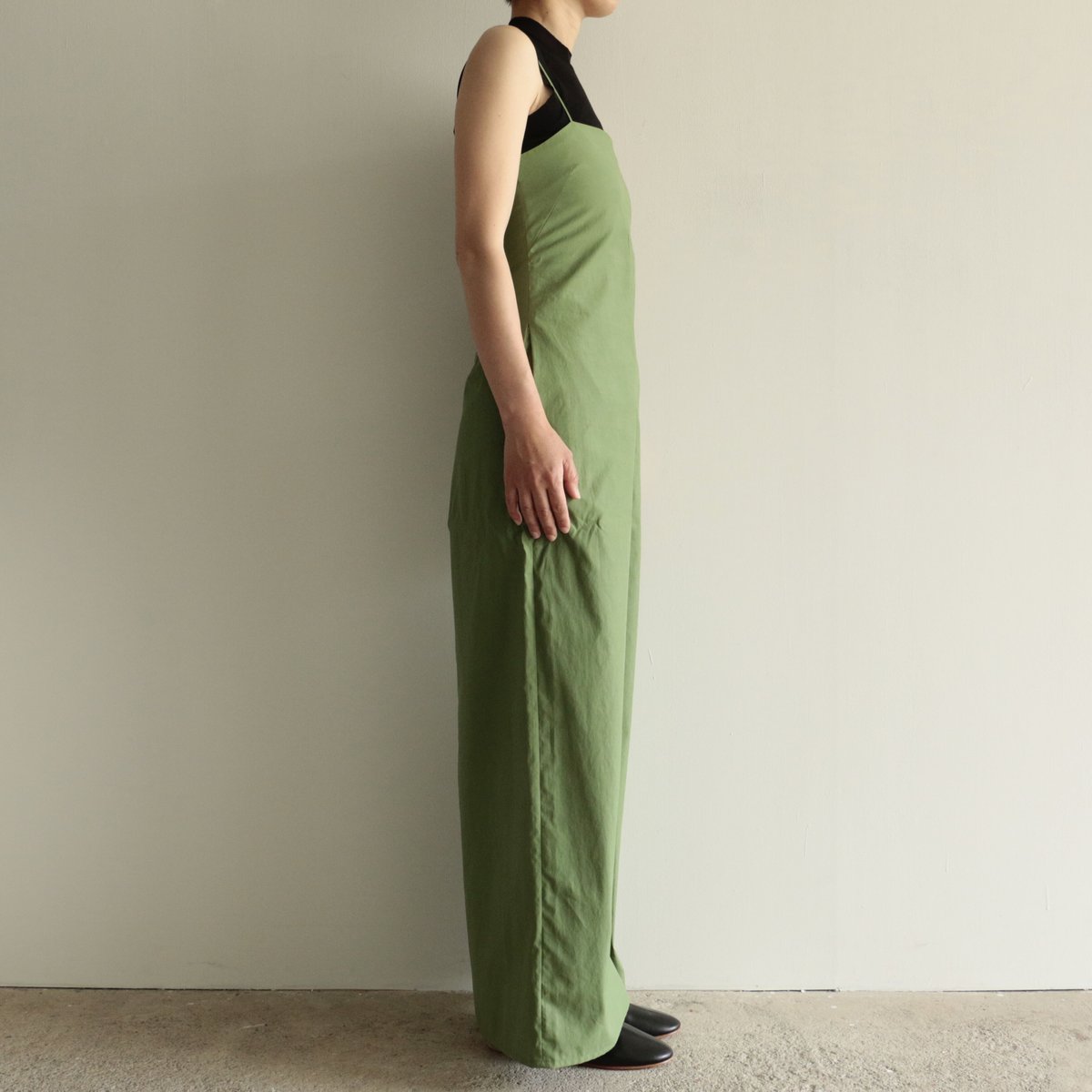 AURALEE / WASHED FINX TWILL JUMPSUIT（Lady's/GRE