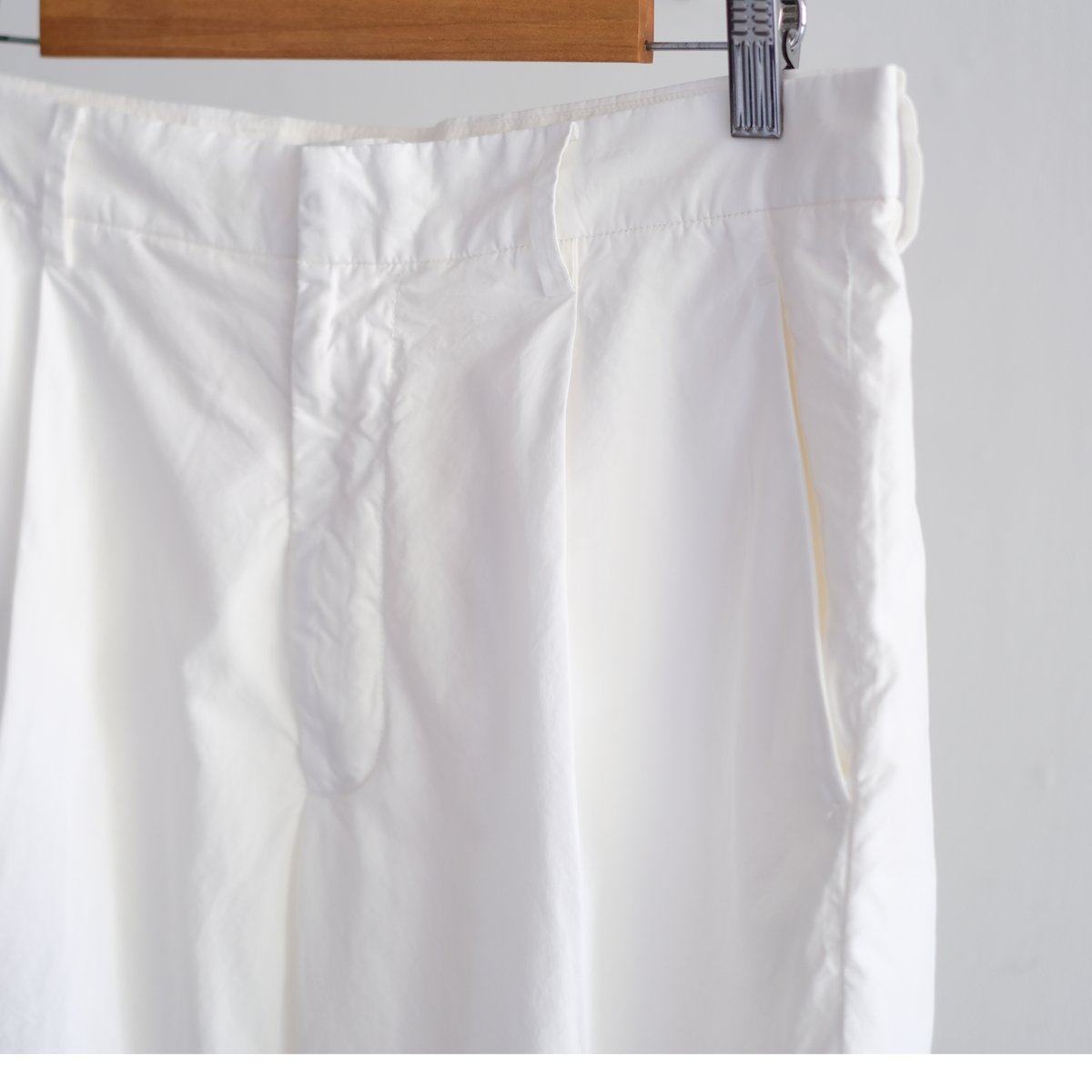 AURALEE / GARMENT-DYED FINX SHUTTLE WEATHER ONE