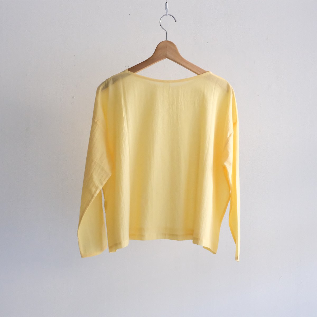 Yoli / Simple wide blouse（Lady 's/Yellow) | arc