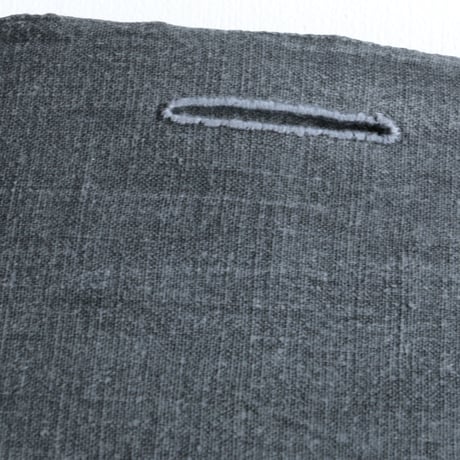 石井すみ子暮らしのデザイン室/手織り布巾（濃い墨）