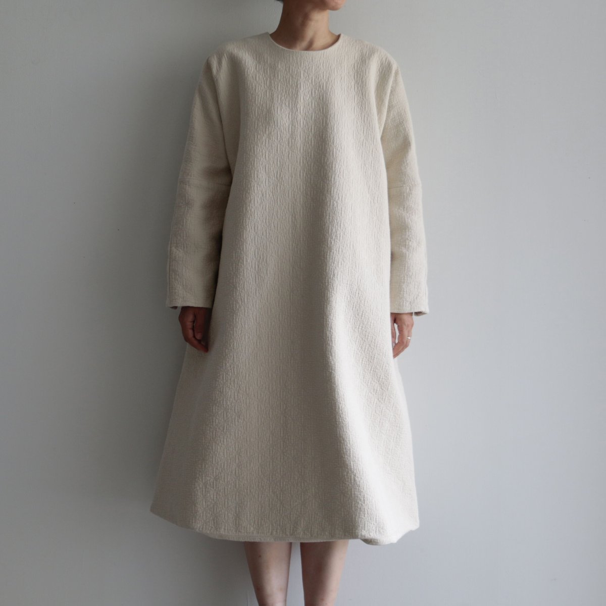 COSMIC WONDER / Flower of life sashiko dress(la