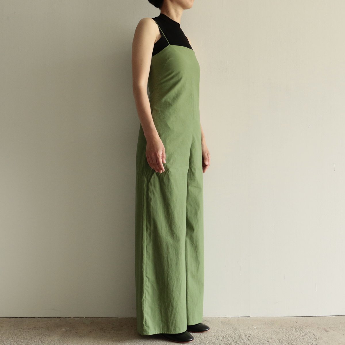 AURALEE / WASHED FINX TWILL JUMPSUIT(Lady's/GRE...