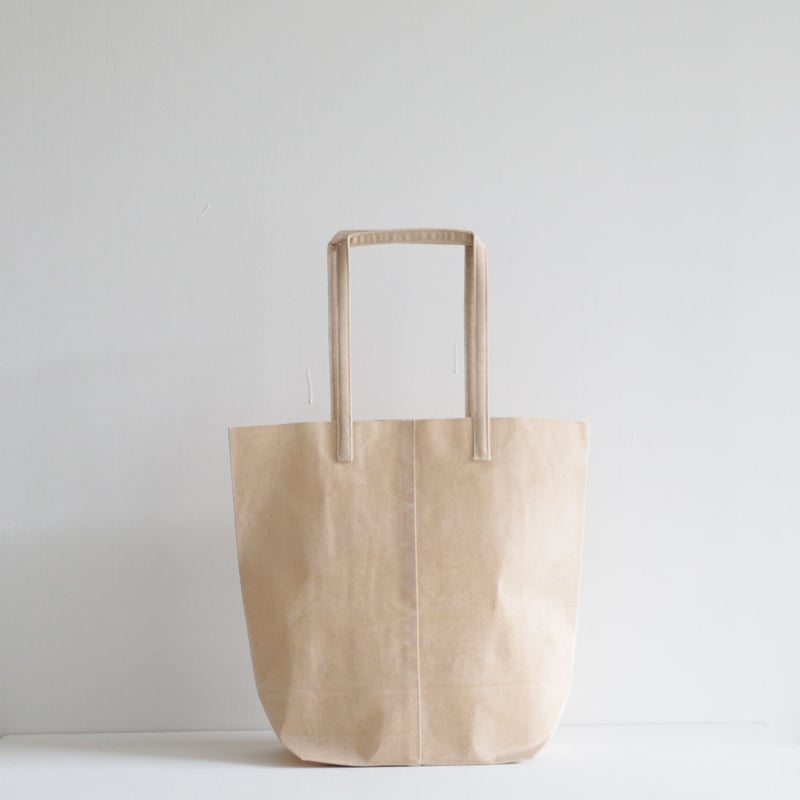 クラフト・布製品 kazumi Kazumi Takigawa 瀧川かずみ / GRID TOTE S (Natural) - HOEK