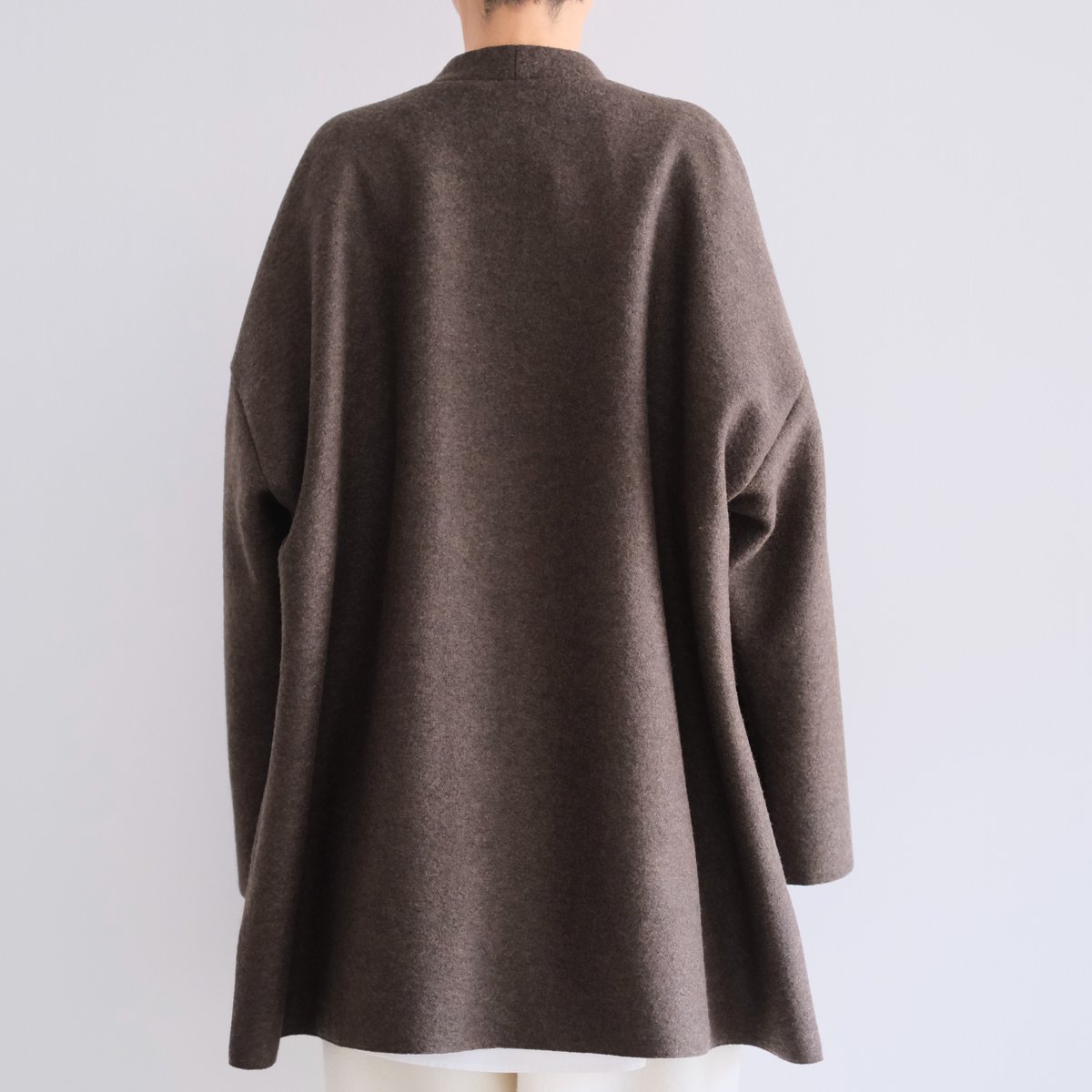 Yoli / Felted Wool jacket (Lady's、Men's/Brown)