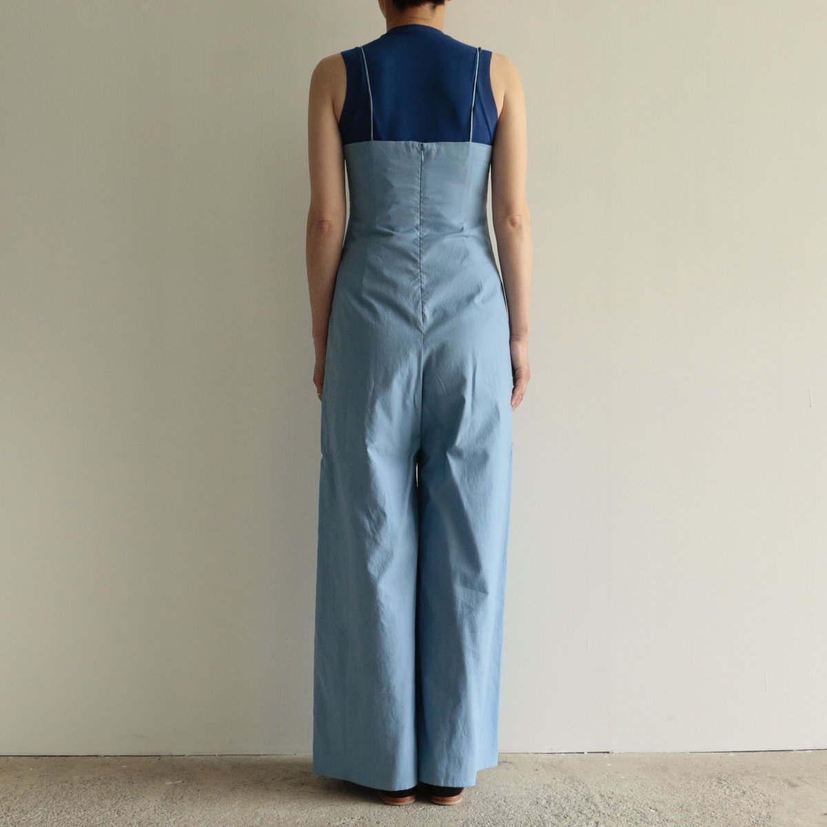 AURALEE / WASHED FINX TWILL JUMPSUIT(Lady's/BLU...