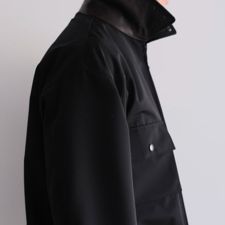 AURALEE / WOOL MAX CANVAS BLOUSON（Men's/BLACK）