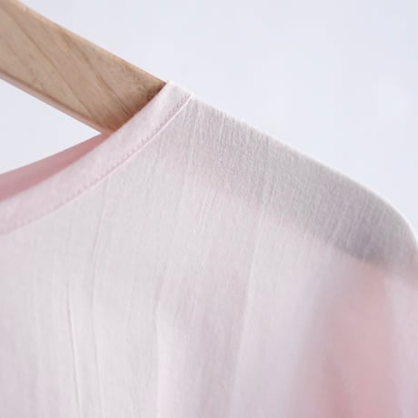 Yoli / Simple wide blouse（Lady ’s/Pink)