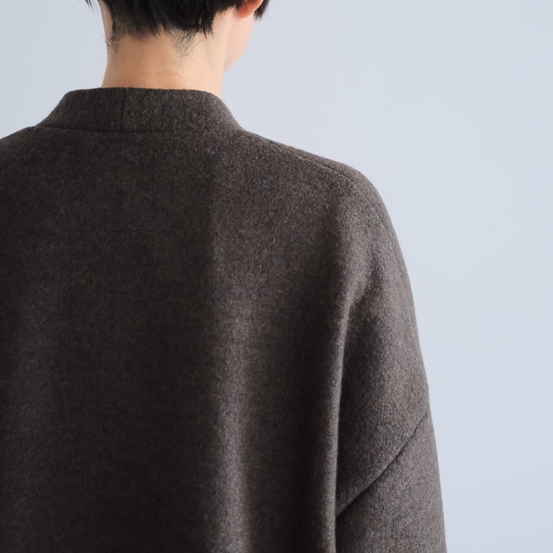 Yoli / Felted Wool jacket (Lady's、Men's/Brown)