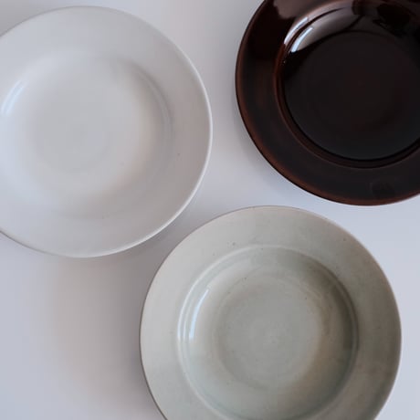 郡司製陶所  /  スープ皿（灰）
