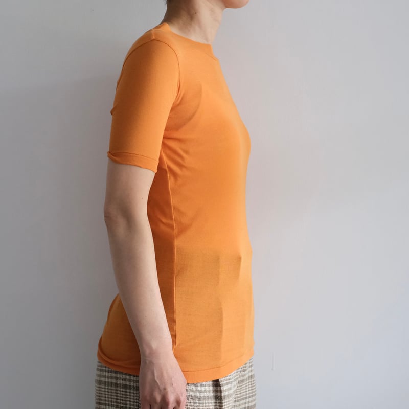 AURALEE /SUPER HIGH GAUGE SHEER RIB TEE（Lady's/