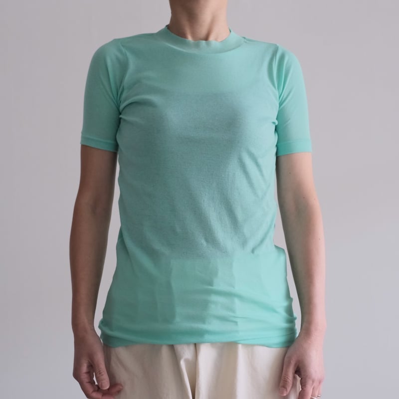 AURALEE /SUPER HIGH GAUGE SHEER RIB TEE(Lady's/ AURALEE /SUPER HIGH GAUGE SHEER RIB TEE(Lady's/