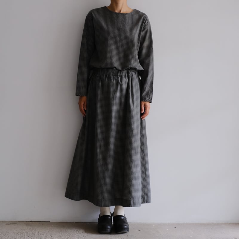 Yoli / Check simple blouse（Lady's） | archipelago
