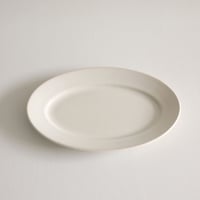 郡司製陶所  /  オーバル皿大（クリーム）