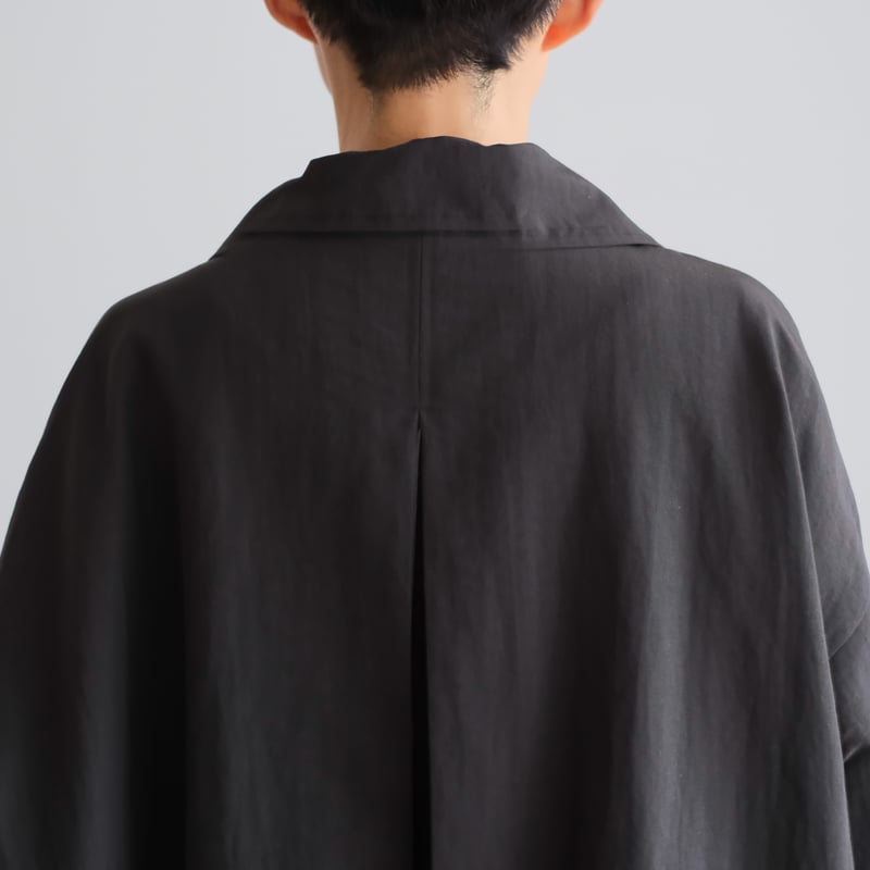COSMIC WONDER /Classic dress coat(Mud black) |