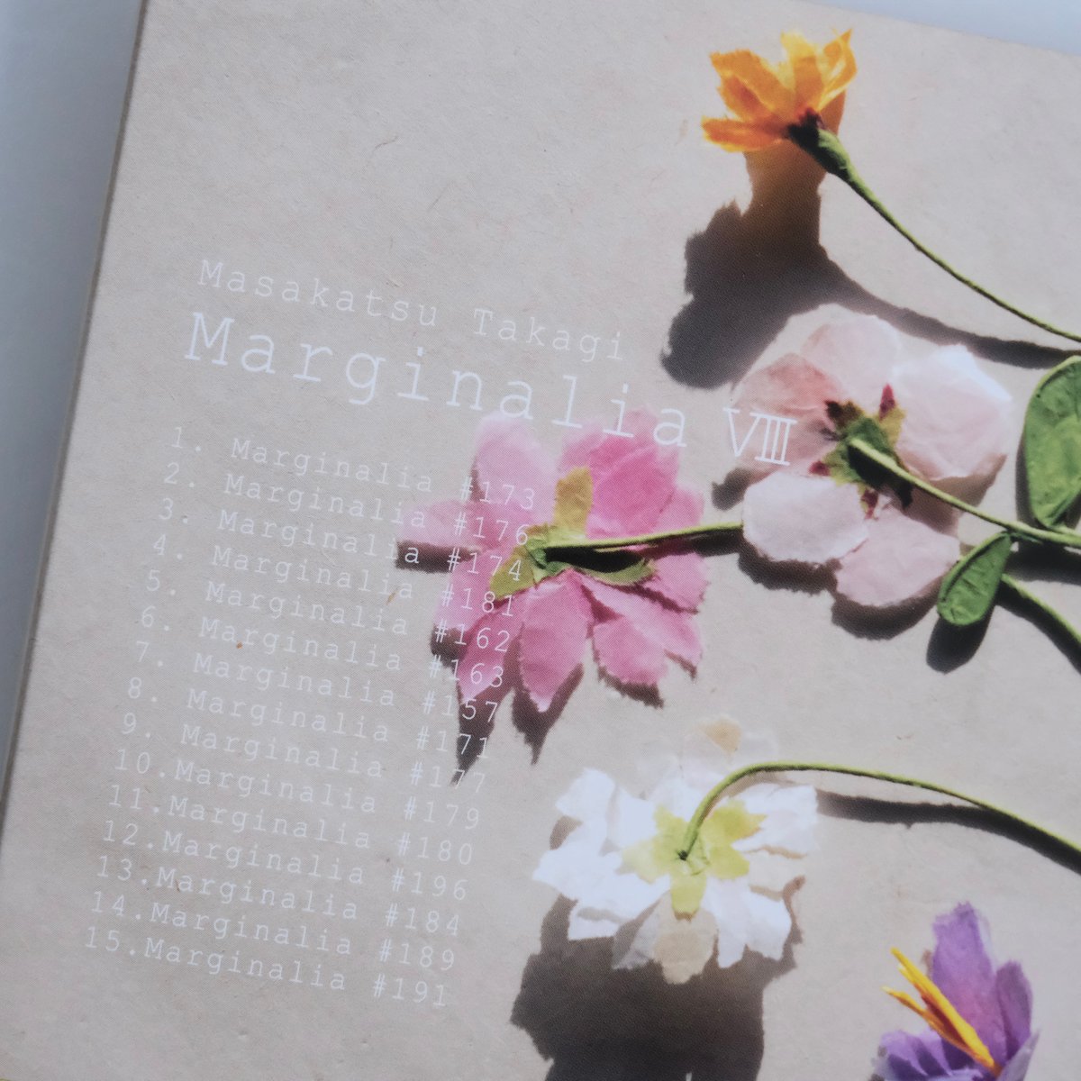 Marginalia Ⅷ/ Masakatsu Takagi (CD) | archipelago
