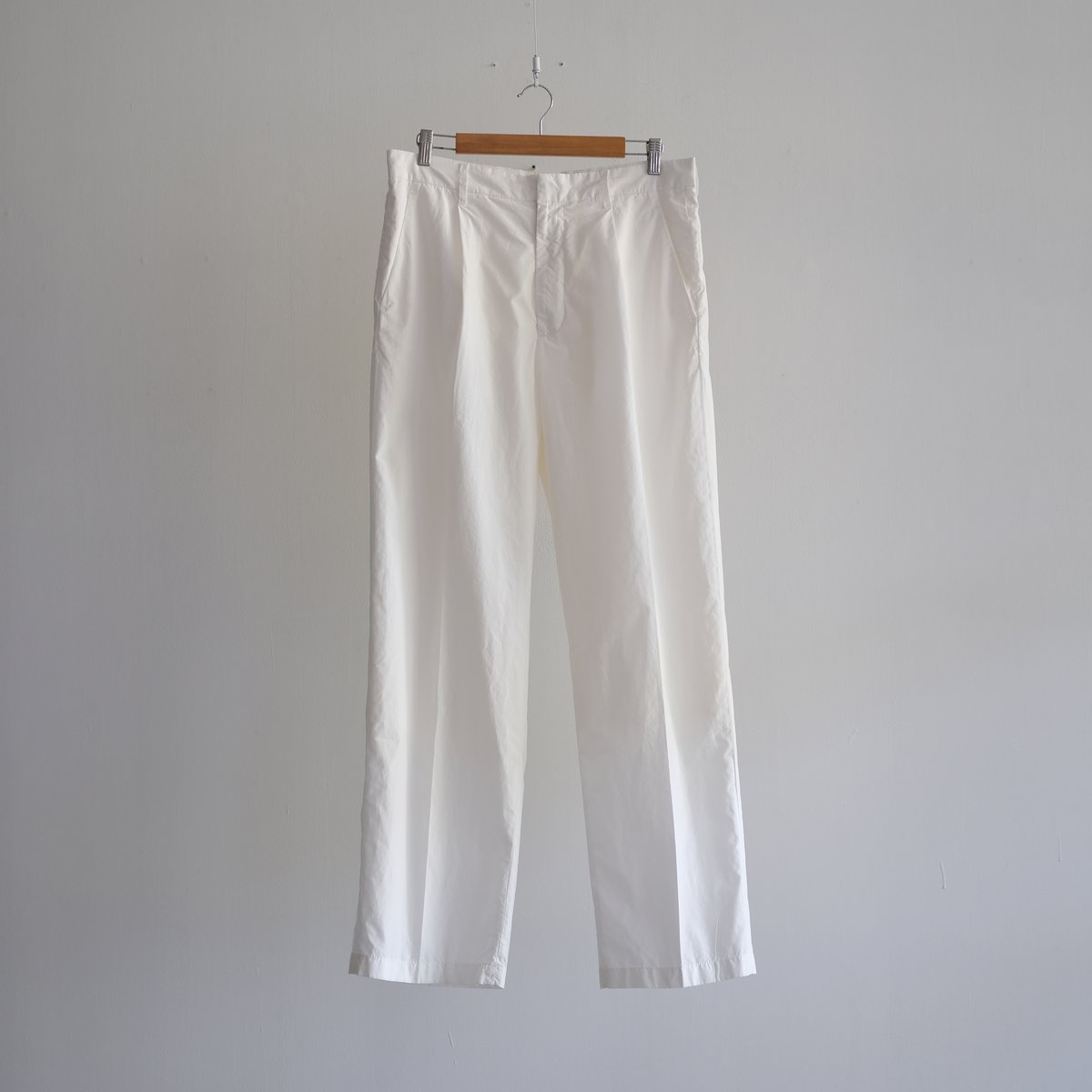 AURALEE / GARMENT-DYED FINX SHUTTLE WEATHER ONE