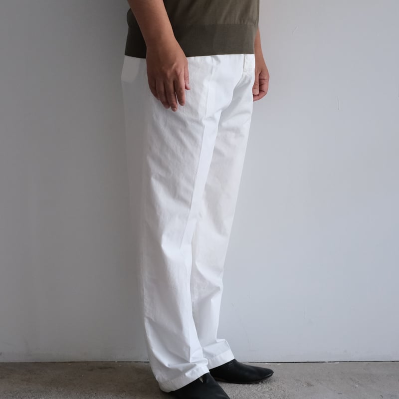AURALEE / GARMENT-DYED FINX SHUTTLE WEATHER ONE