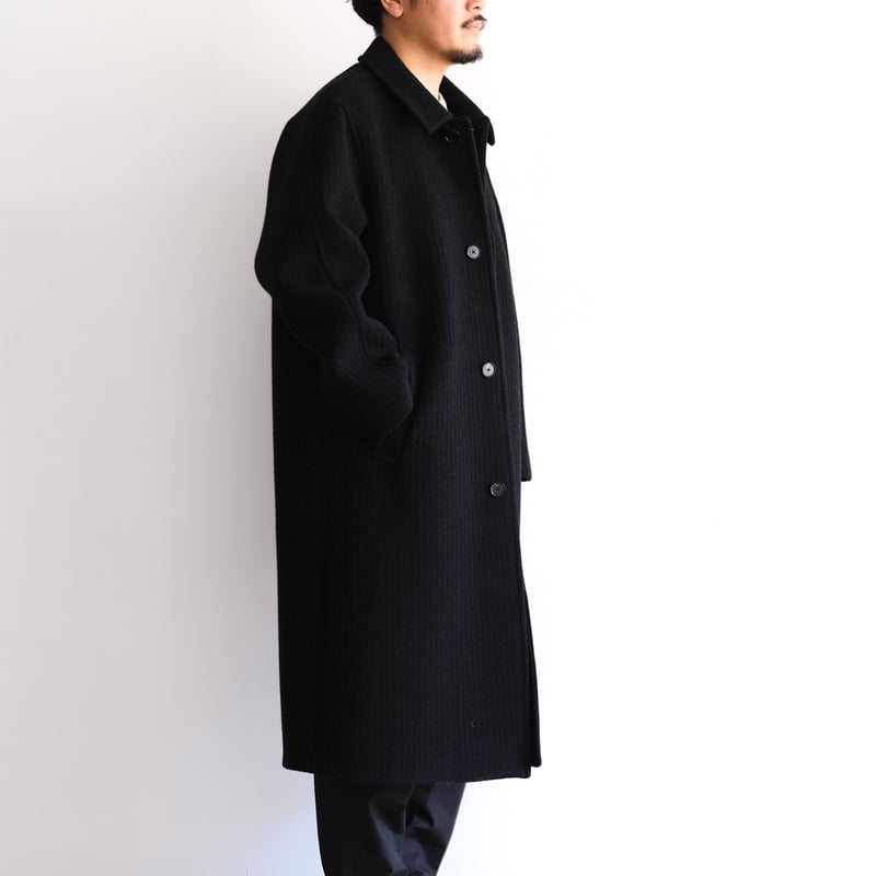 AURALEE / SPONGE BONDED WIDE WALE WOOL SOUTIEN