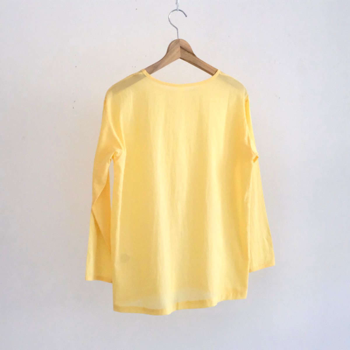 Yoli simple blouse イエロー size1 Yoli / Simple blouse（Lady 's/Yellow) | archipelago