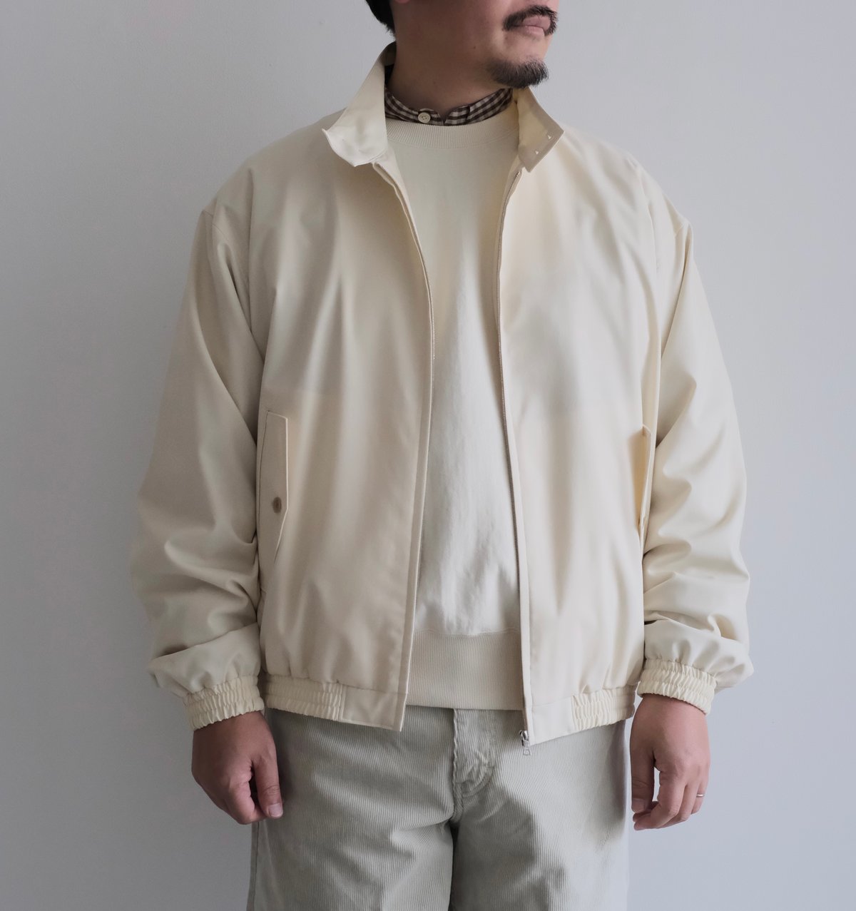 AURALEE /SUPER FINE TROPICAL WOOL ZIP BLOUSON(M AURALEE /SUPER FINE TROPICAL WOOL ZIP BLOUSON(M