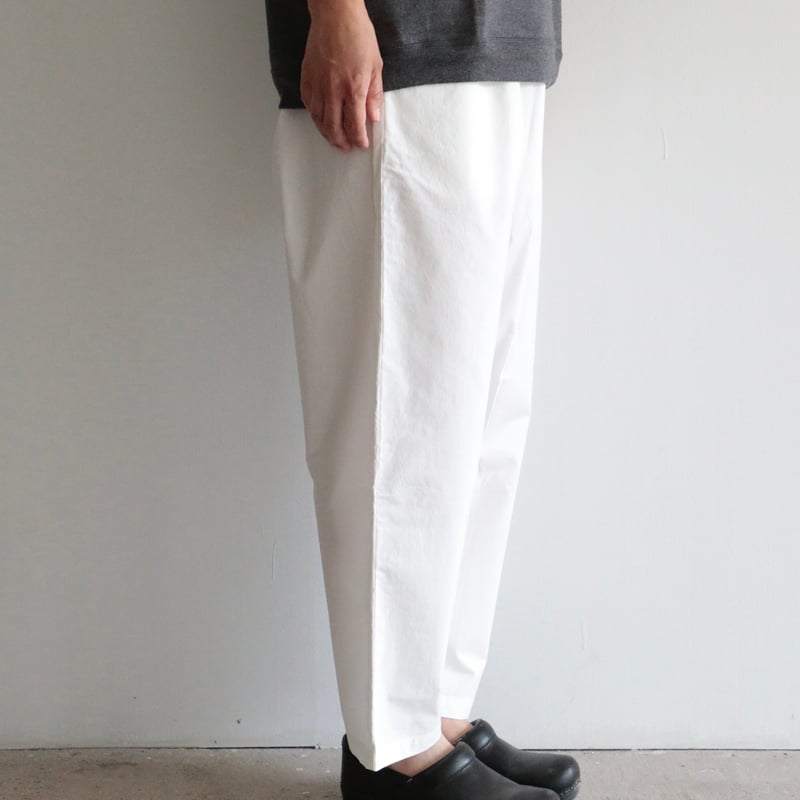 Yoli Cotton tapered pants ブラック Yoli /Cotton tapered pants （Lady's,Men's） | arc