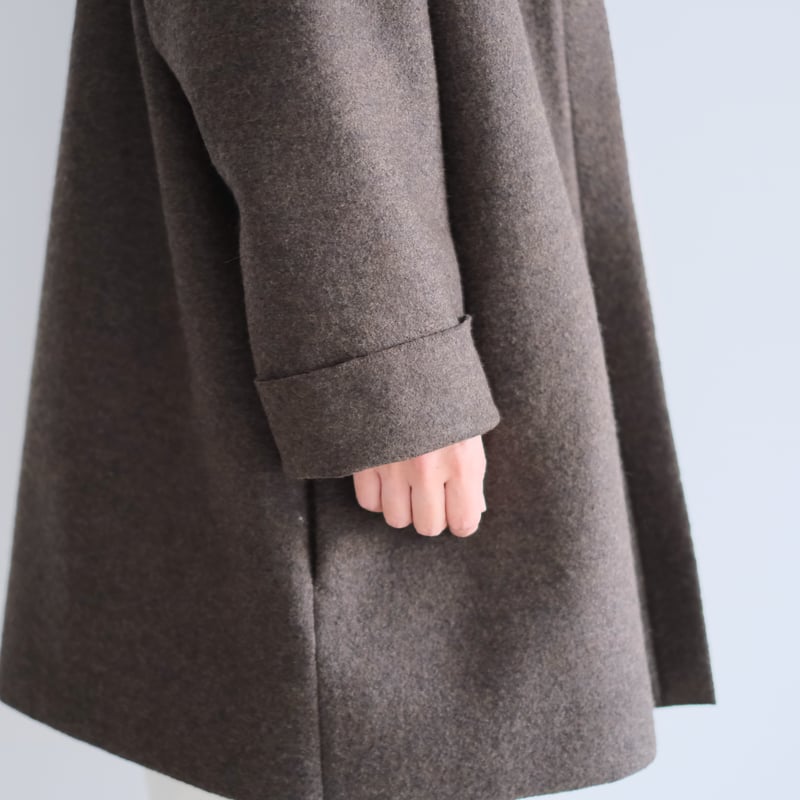 Yoli / Felted Wool jacket (Lady's、Men's/Brown)