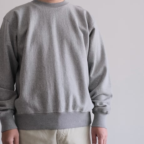 AURALEE /SMOOTH SOFT BD SWEAT P/O（Men's/TOP GRAY）