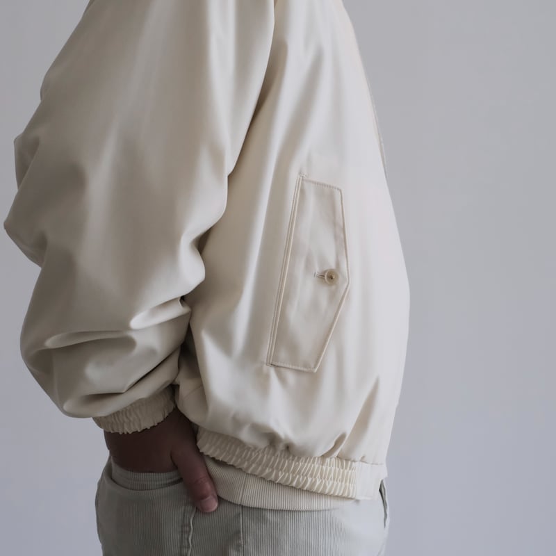 AURALEE /SUPER FINE TROPICAL WOOL ZIP BLOUSON(M AURALEE /SUPER FINE TROPICAL WOOL ZIP BLOUSON(M