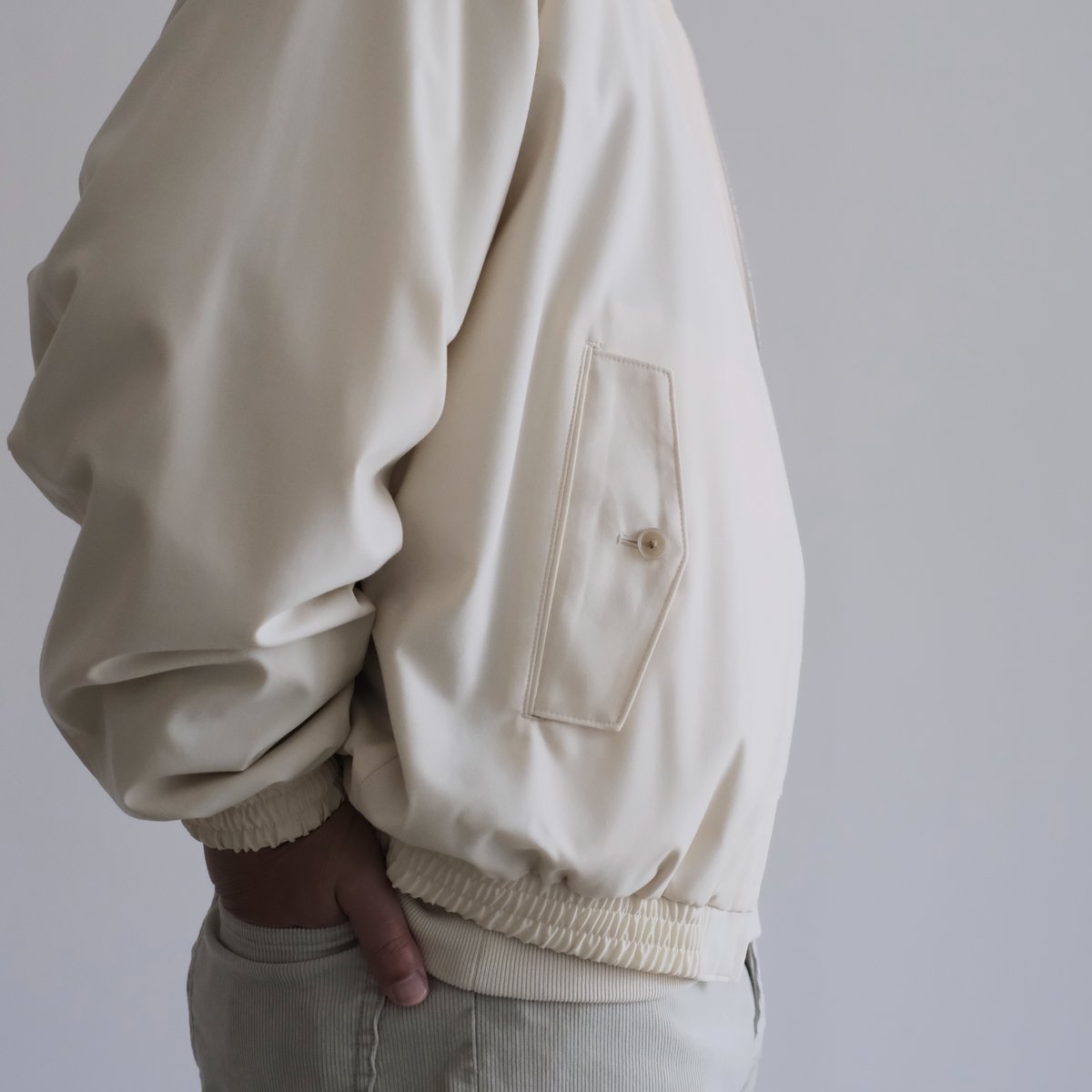 AURALEE /SUPER FINE TROPICAL WOOL ZIP BLOUSON（M