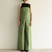 AURALEE / WASHED FINX TWILL JUMPSUIT（Lady's/GREEN）