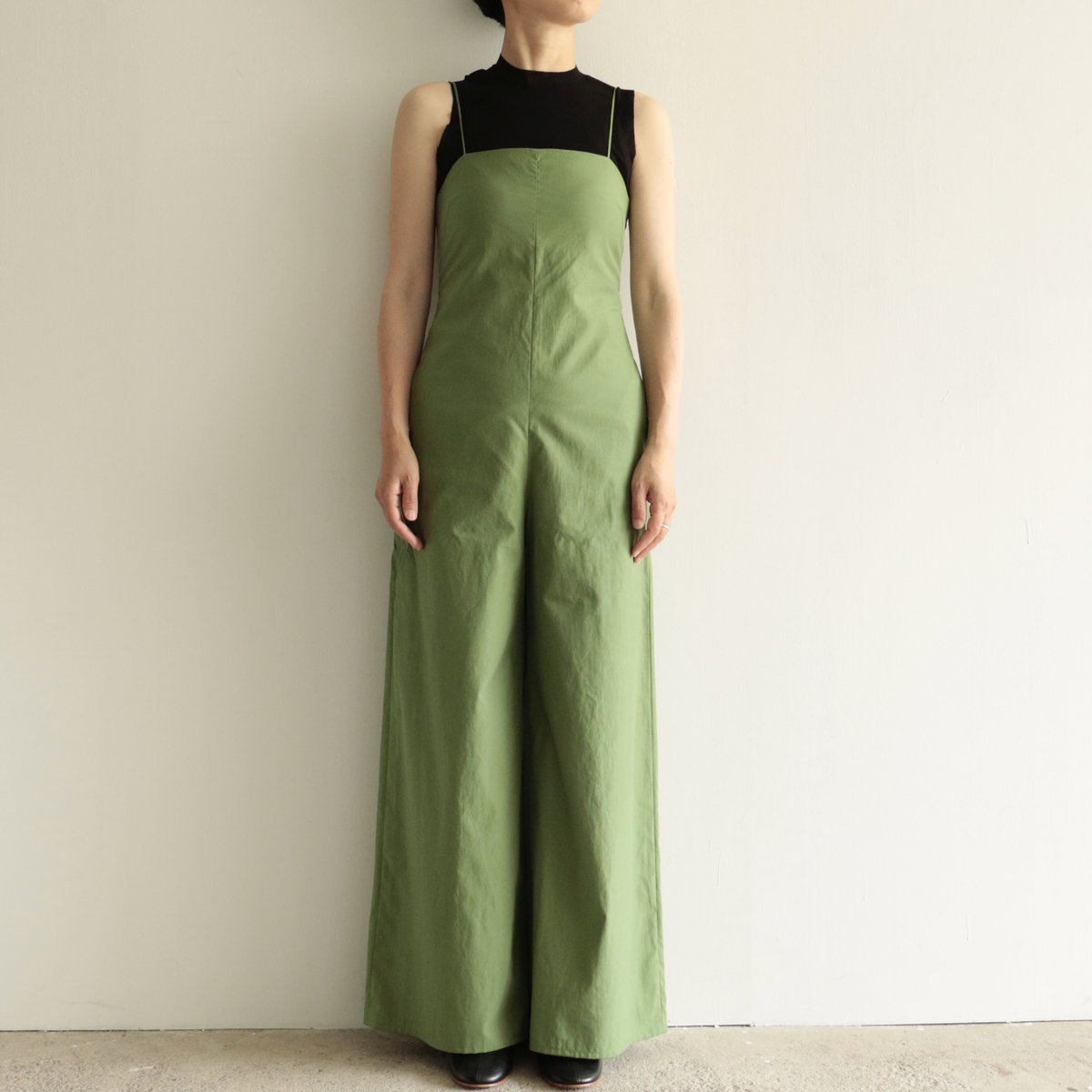 AURALEE / WASHED FINX TWILL JUMPSUIT（Lady's/GRE...