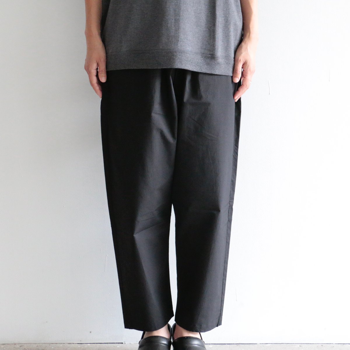 Yoli /Cotton tapered pants (Lady's,Men's) | arc Yoli /Cotton tapered pants (Lady's,Men's) | arc