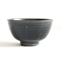 田谷直子/碗（黒瑠璃）