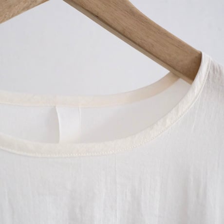 Yoli / Simple blouse（Lady ’s/Off.white)