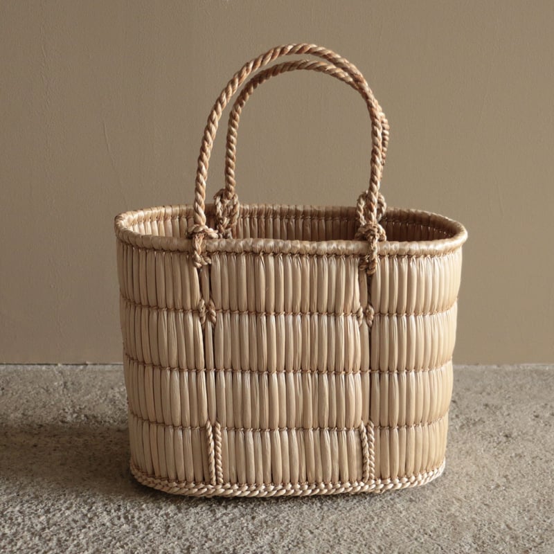 蒜山のがま細工/手提げ籠 （M） | archipelago