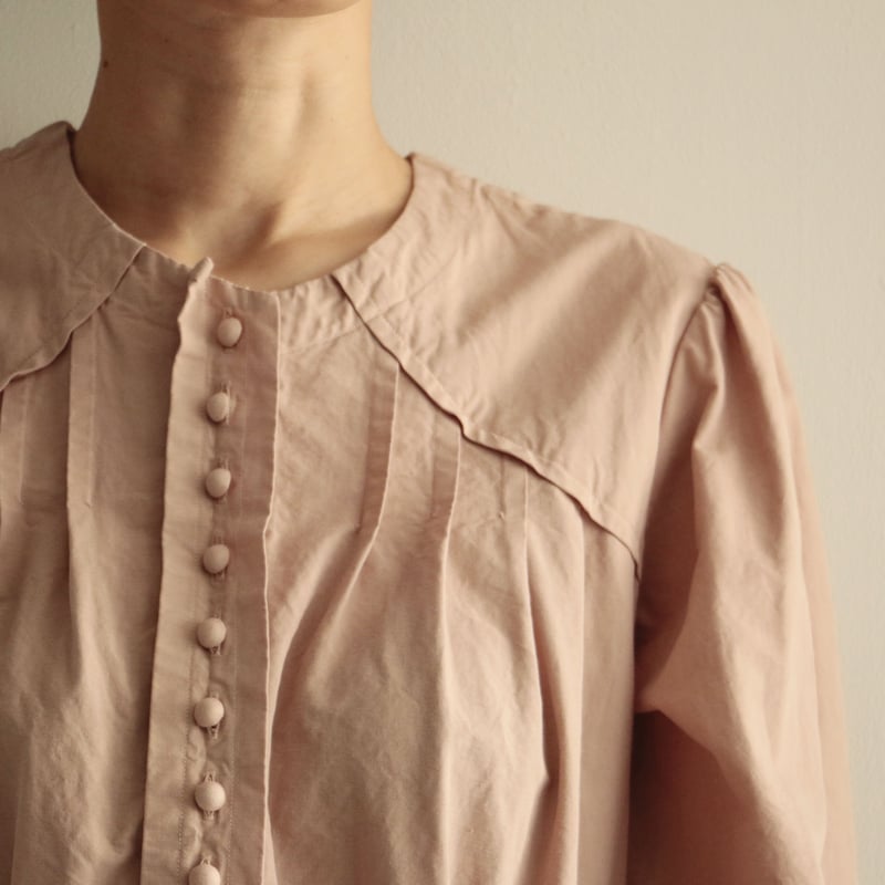 cosmic wonder リネン ブラウス COSMIC WONDER /Cotton linen classic broadcloth