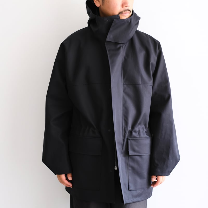 AURALEE コットンジャケット Auralee コットンウール ジャケット | ブラック | FARFETCH JP