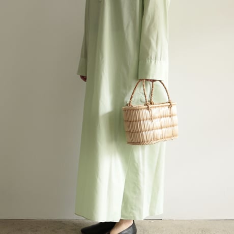蒜山のがま細工/手提げ籠  （S）