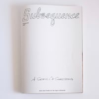 Subsequence Magazine vol.8