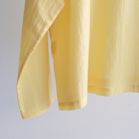 Yoli / Simple wide blouse（Lady ’s/Yellow)