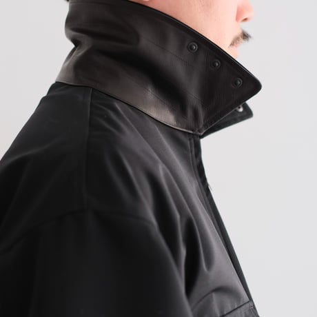 AURALEE / WOOL MAX CANVAS BLOUSON（Men's/BLACK）