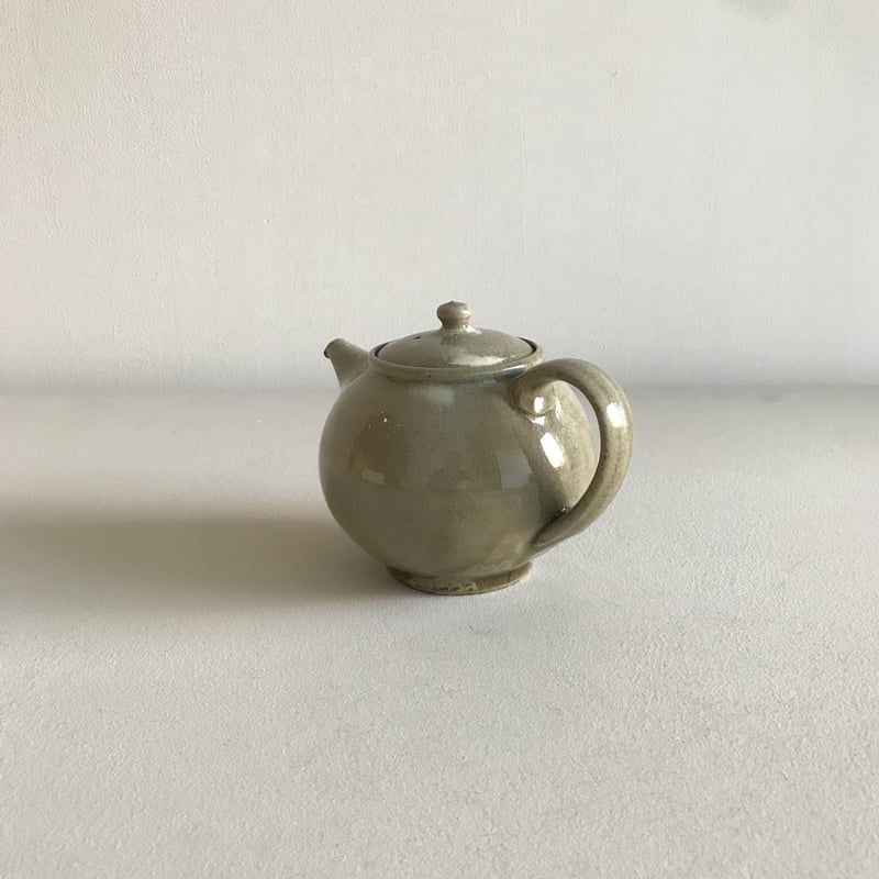 田谷直子　灰釉　ポット　作家　器 田谷直子 ポット/灰釉 - manufact jam 楓 OnlineStore うつわと