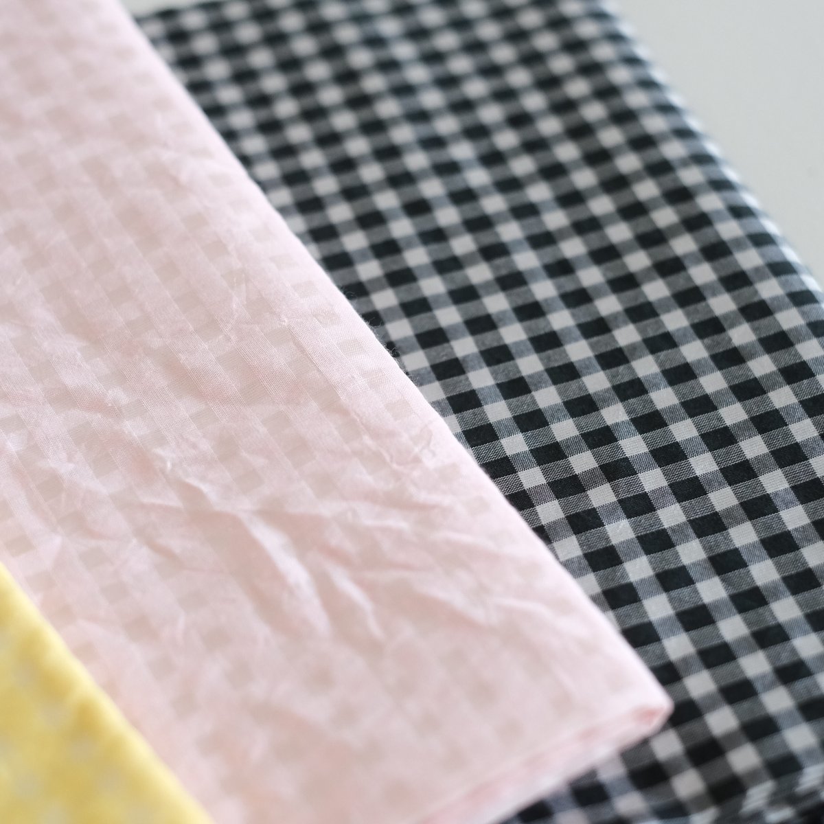 Yoli / Gingham scarf（Pink×Pink) | archipelago