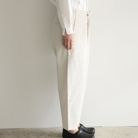 pssst,sir  /slip pants (Men's,Lady's/White)