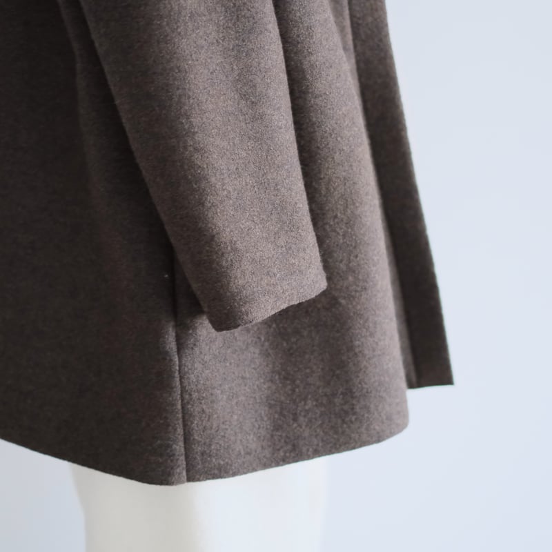 Yoli ジャケット Yoli / Felted Wool jacket (Lady's、Men's/Brown)