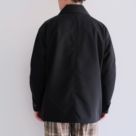 AURALEE / WOOL MAX CANVAS BLOUSON（Men's/BLACK）