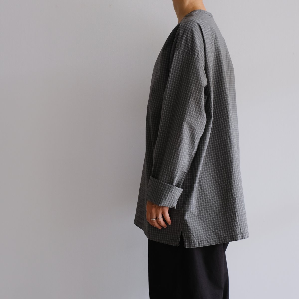 新品未使用 2025SS yoli Check pullover shirt 新品未使用 2025SS yoli Check pullover shirt - メルカリ