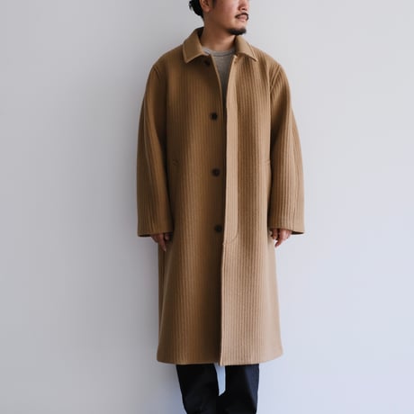 auralee コート　ジャケット　wool 100% SHETLAND WOOL DOUBLE CLOTH COAT - AURALEE Official Website